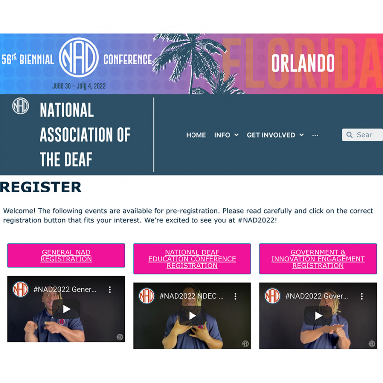 56th Biennial NAD Conference | June 30 - July 4, 2022 56thBiennialNADconference1 768x768