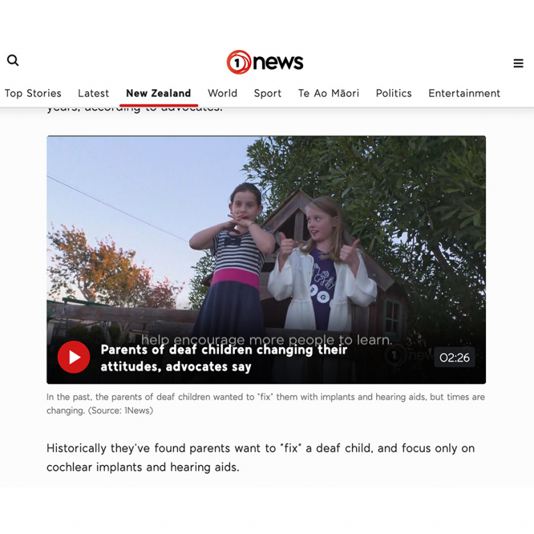 Sign language support receives $2.8m boost | 1 News SignLanguageSupportReceives2.8mBoost 768x768