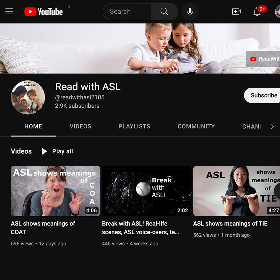 Read with ASL ｜ englishbyeye.org – NeoHear