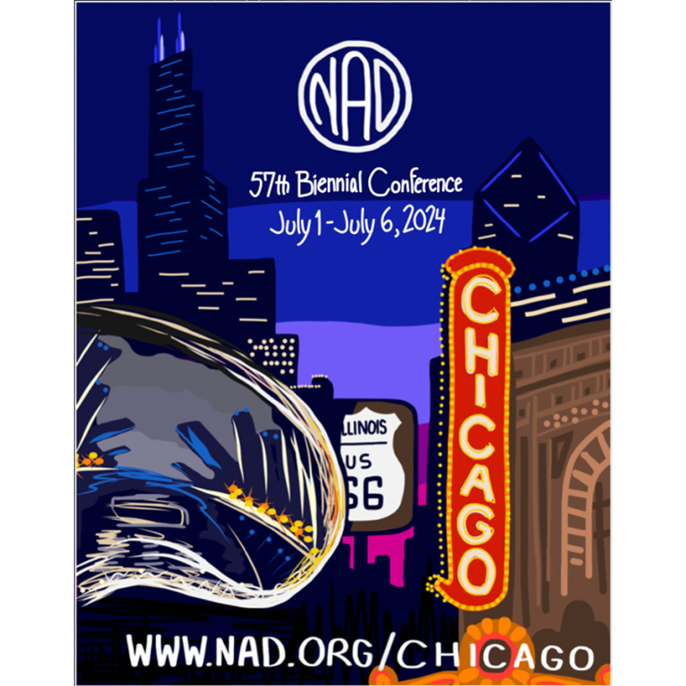 Event | 57th Biennial Conference | NAD | July 1-July 6, 2024 | Chicago, Illinois 57thBiennialConverenceNAD 768x768