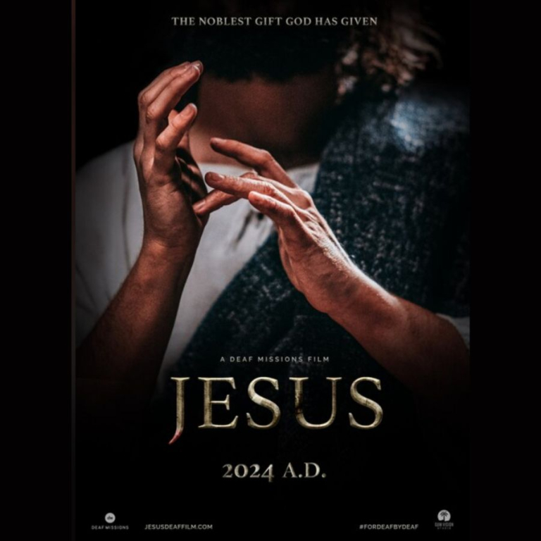 'Jesus: A Deaf Missions Film' to Make History This Summer | prnewswire JesusAdeafMissionFilm2MakeHistoryThisSummer 768x768