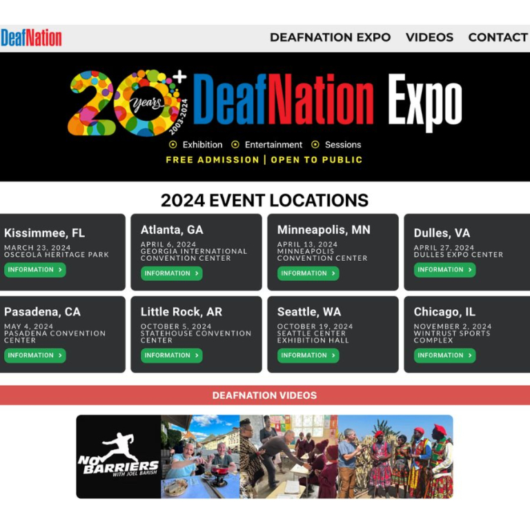 DeafNation Expo 2024 | Events DeafNationExpo2024 768x768