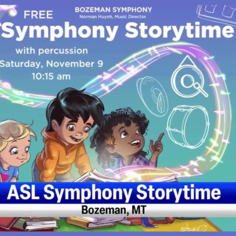 Bozeman Symphony hosts ASL event for kids and families | NonStop Local Montana Bozeman Symphony Hosts ASL Event For Kids And Families 768x768