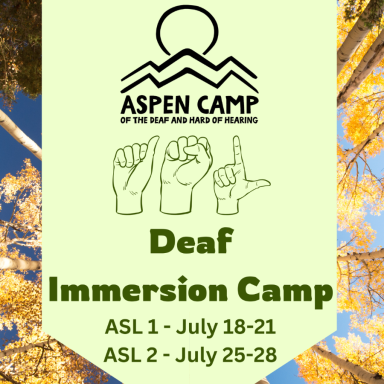 ASPEN CAMP ASLDeaf Culture Immersion Camp2025 768x768