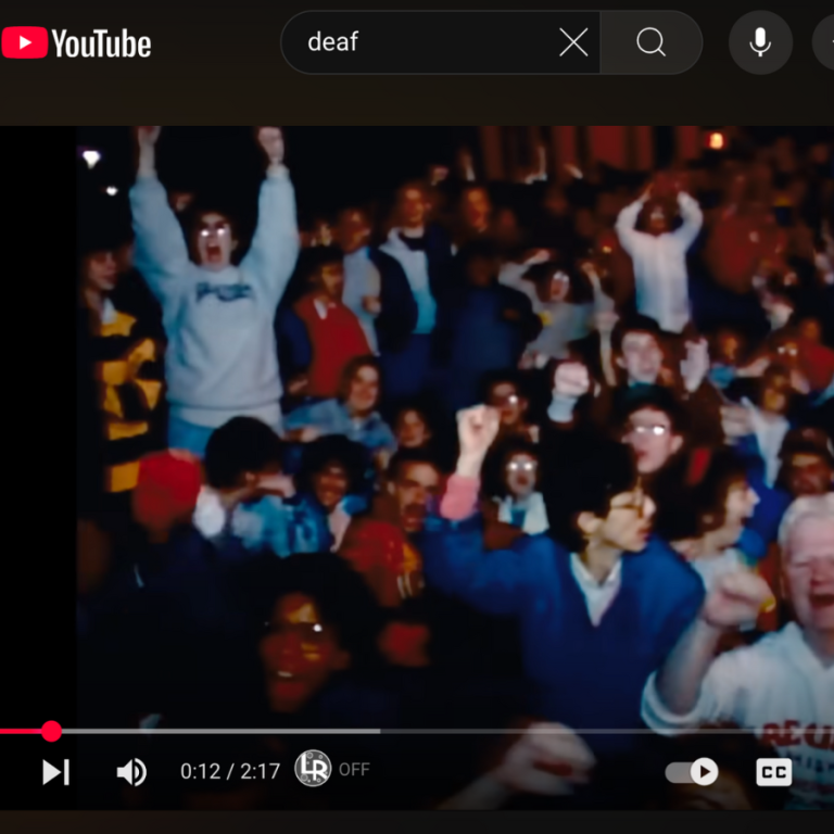 Deaf President Now! — Official Trailer | YouTube | Apple TV+ Deaf President Now Apple TV 768x768