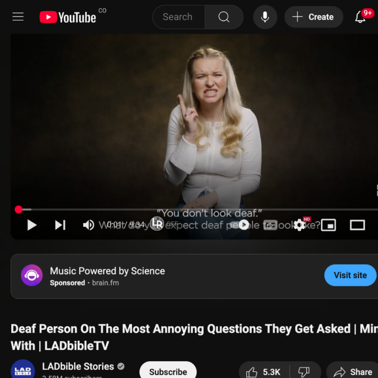 Deaf Person On The Most Annoying Questions They Get Asked 768x768