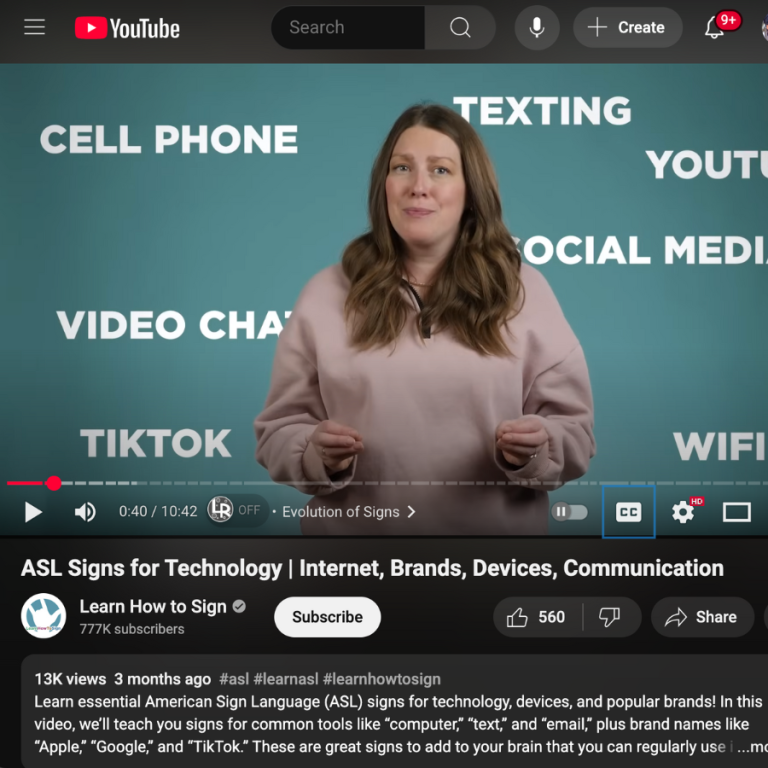 ASL Signs for Technology | Internet, Brands, Devices, Communication ...