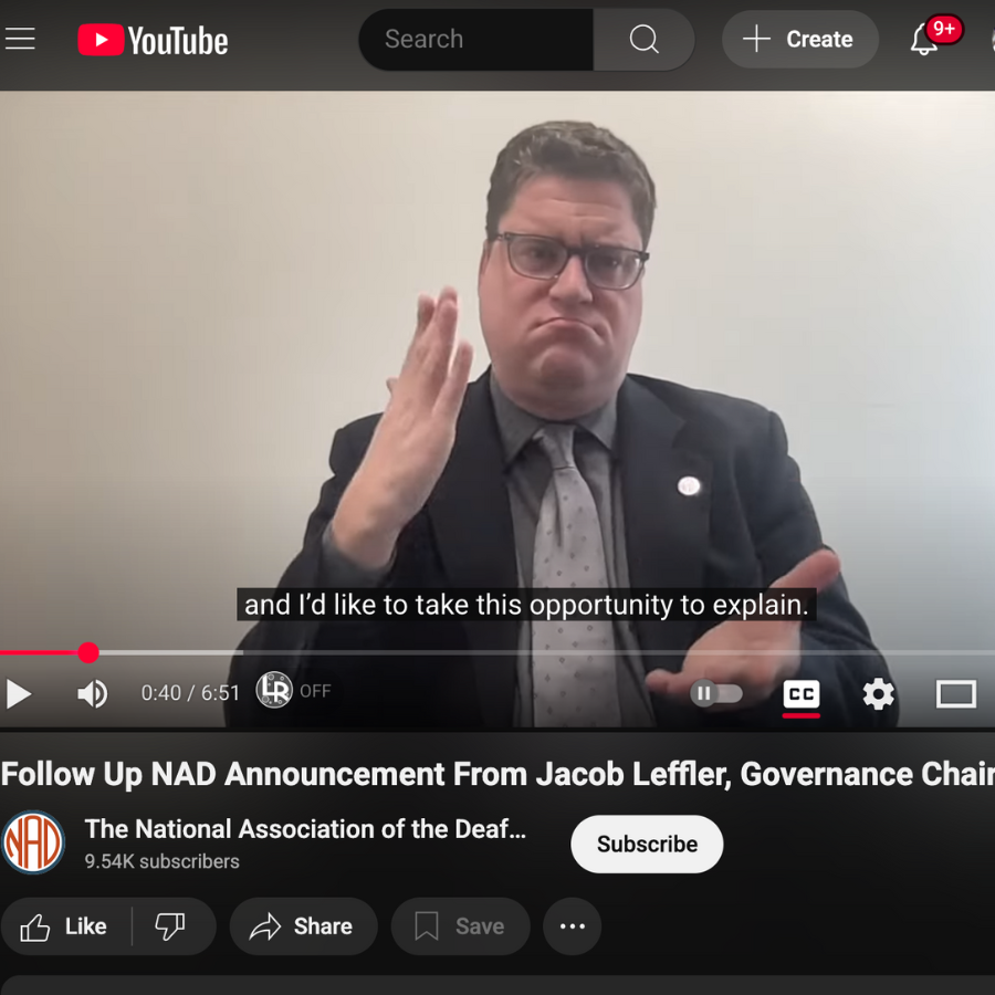 Follow Up NAD Announcement From Jacob Leffler