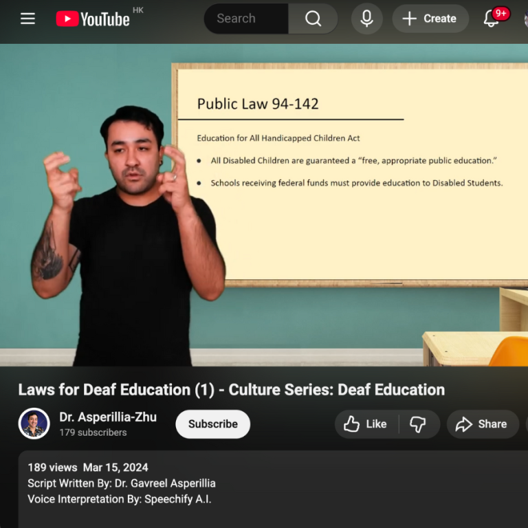 Laws For Deaf Education 768x768